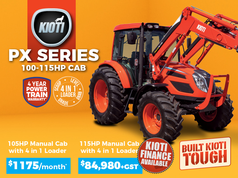 Promotions Kioti Tractors